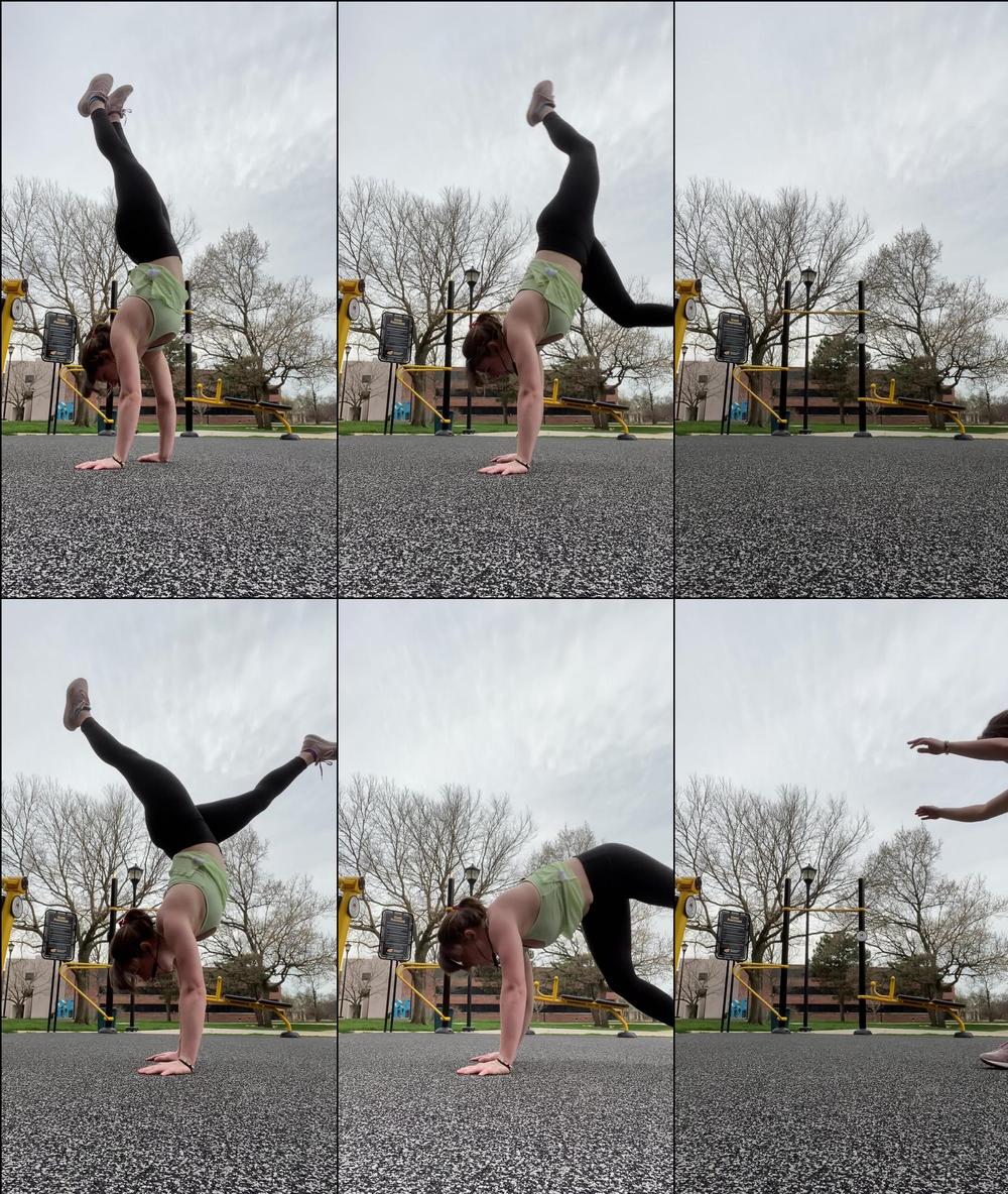 freckledspirit 01 04 2020 201186389 Me messing around. Used to be a yogi. Donât do it much anymore.