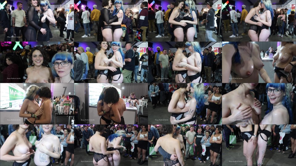 Freya Fields Public Makeout And Oil With Heidiv