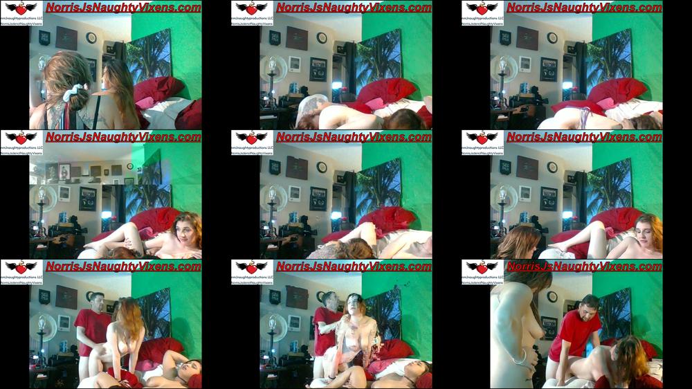 3way webcam show, me & 2models fuck