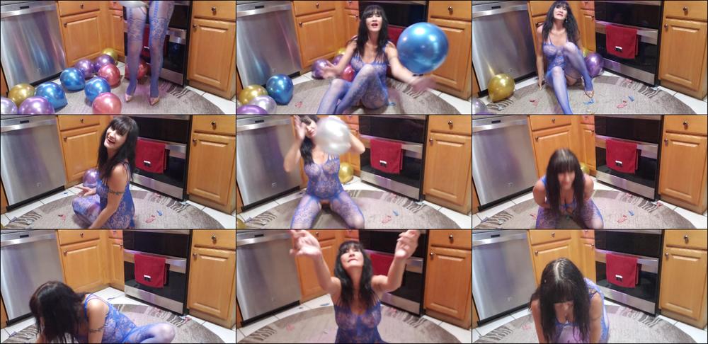 BALLOON POPPING AND PLAYING
