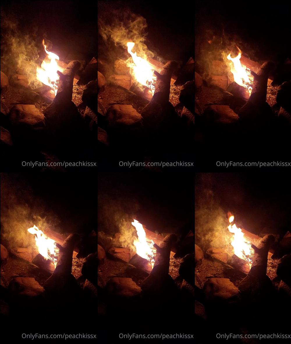 peachkissx 17 02 2021 2034694894 Lazy mornings â Had a really nice fire last night where we grilled sausages and salmon 