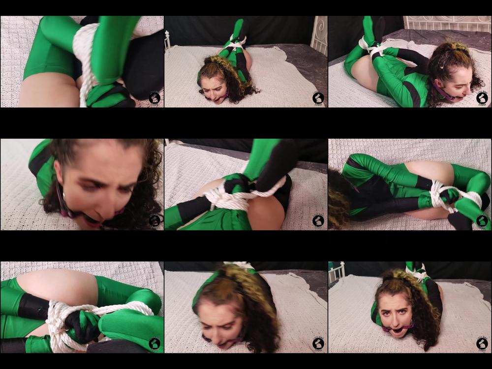 Shego Ball Gagged and Hogtied - May 25, 2021