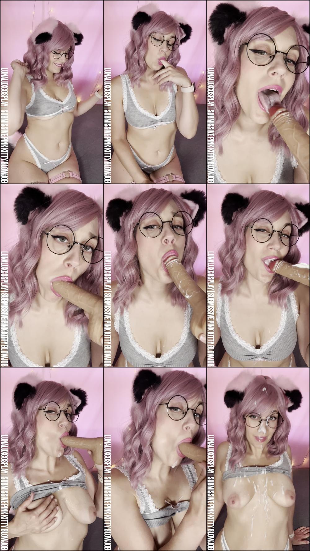 Submissive Kitty Blowjob