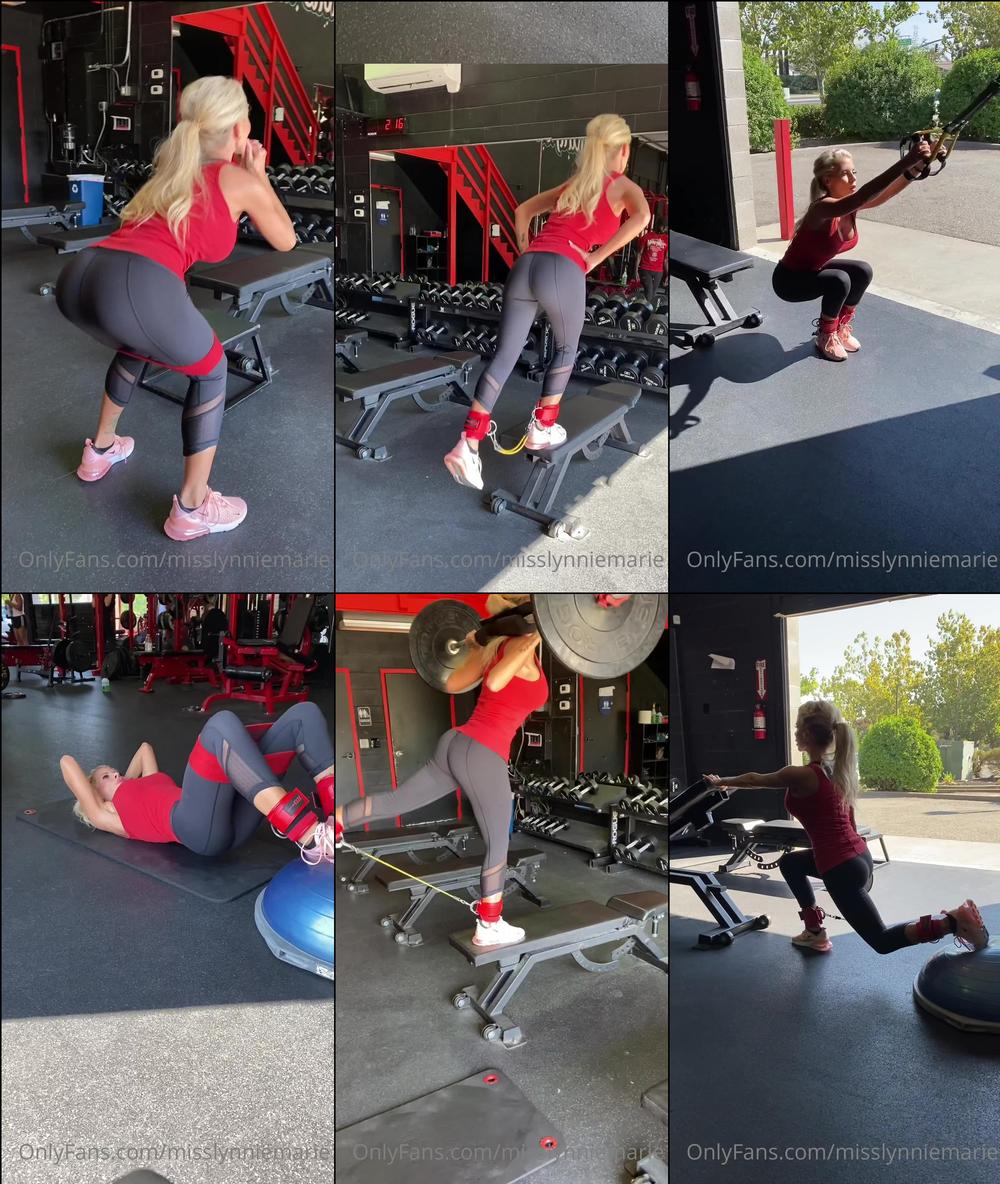 misslynniemarie 07 10 2020 1030089639 Toning legs and building glutes  Iâm so sore today  If you want to t