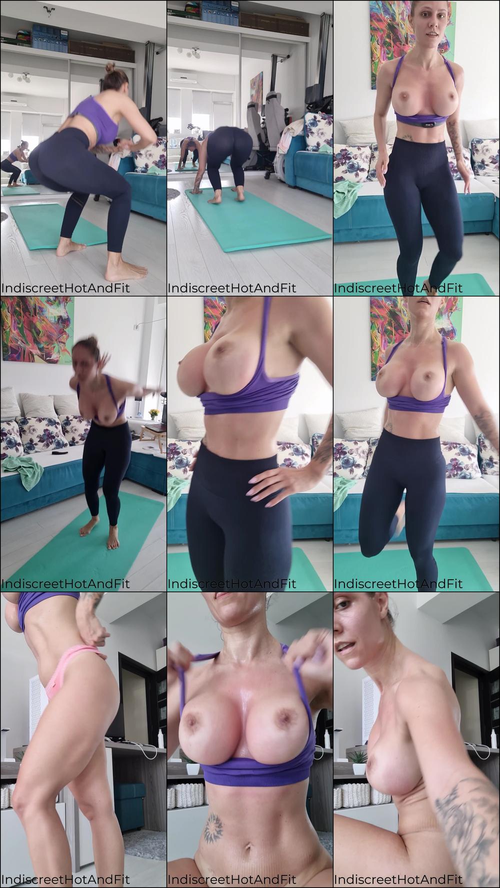 Burpee bonanza MILF workout