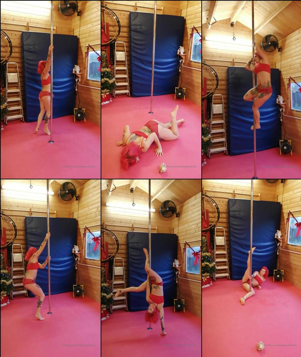 amberphoenixfox 10319715 2019 12 17 little pole routine in red for xmass xx xx xx x 3