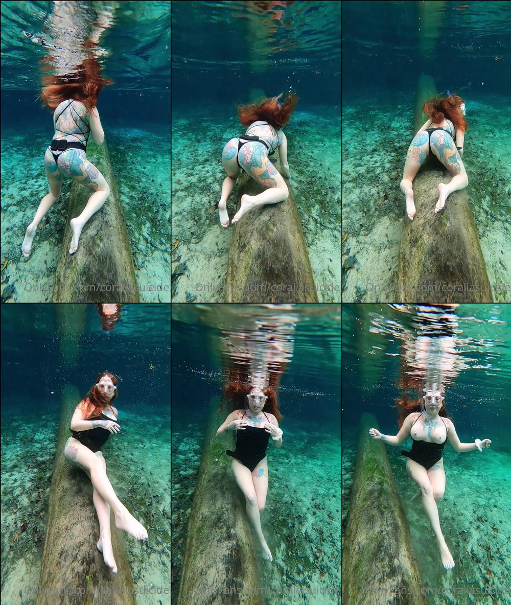 coraliasuicide 01 11 2021 2262806407 Enjoy my underwater twerking and titty jiggles heehee. Iâm finally caught up on messages