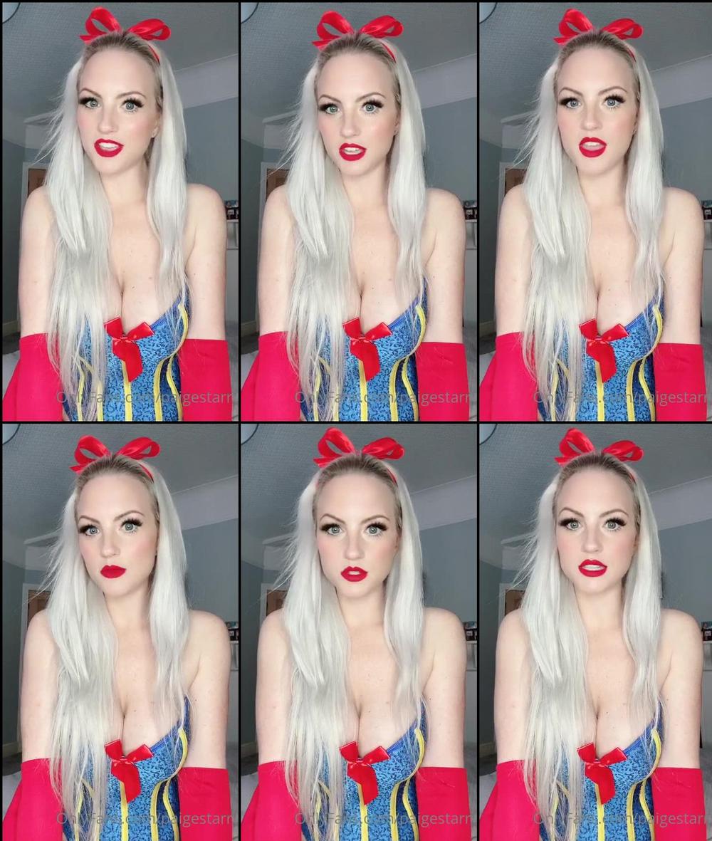 paigestarr 01 05 2020 274749593 Fairytale Friday Slutty Snow White and the 7 Dick Ratings    Happy    Check your inbox now