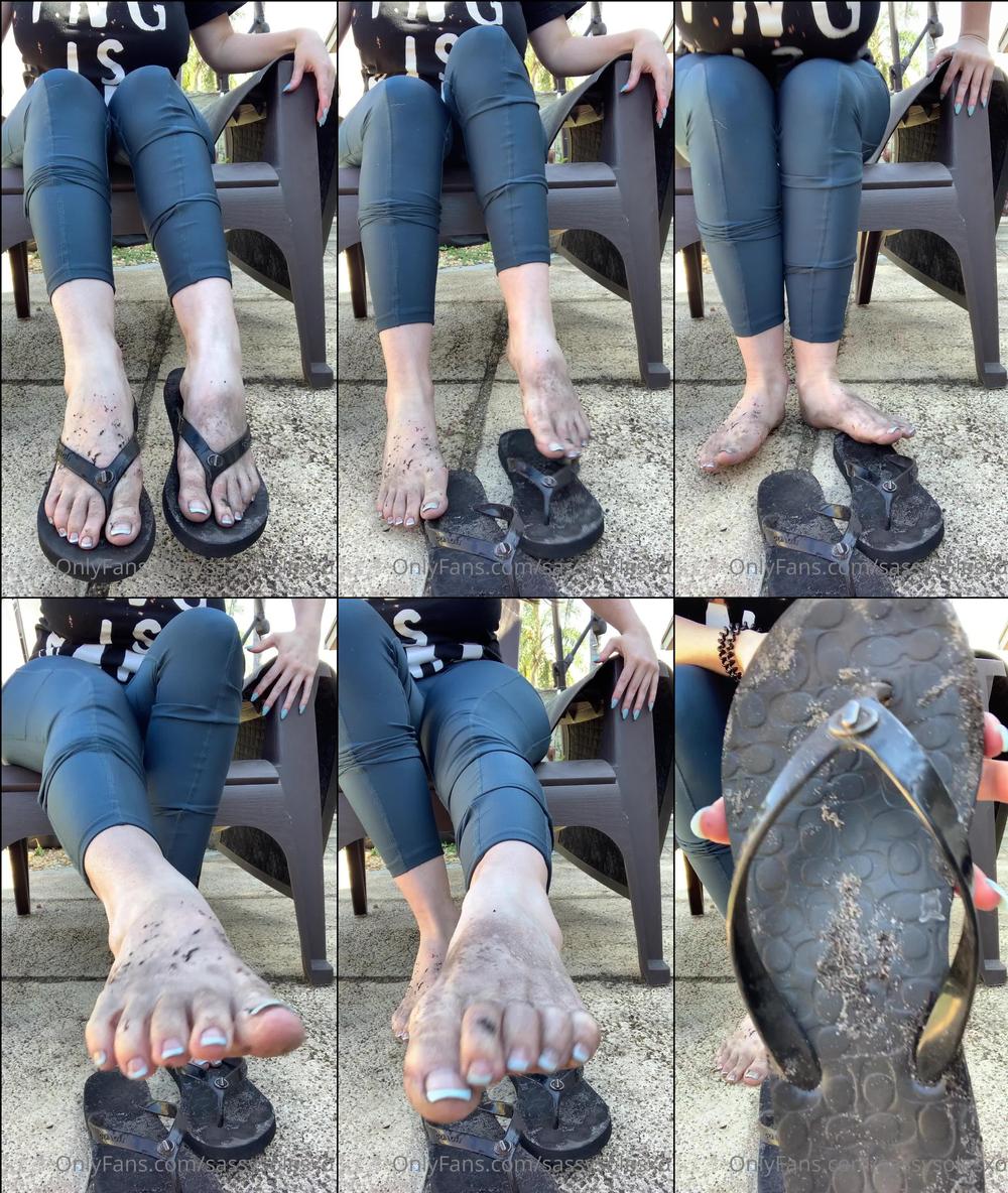 sassysolesxo 06 02 2021 2025587644 Hey Slave, my toes and soles are filthy, time to get to work with that tongue or else