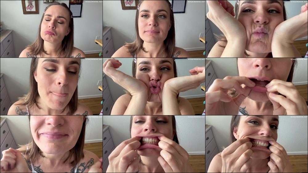 Mouth & Lip Fetish Tease
