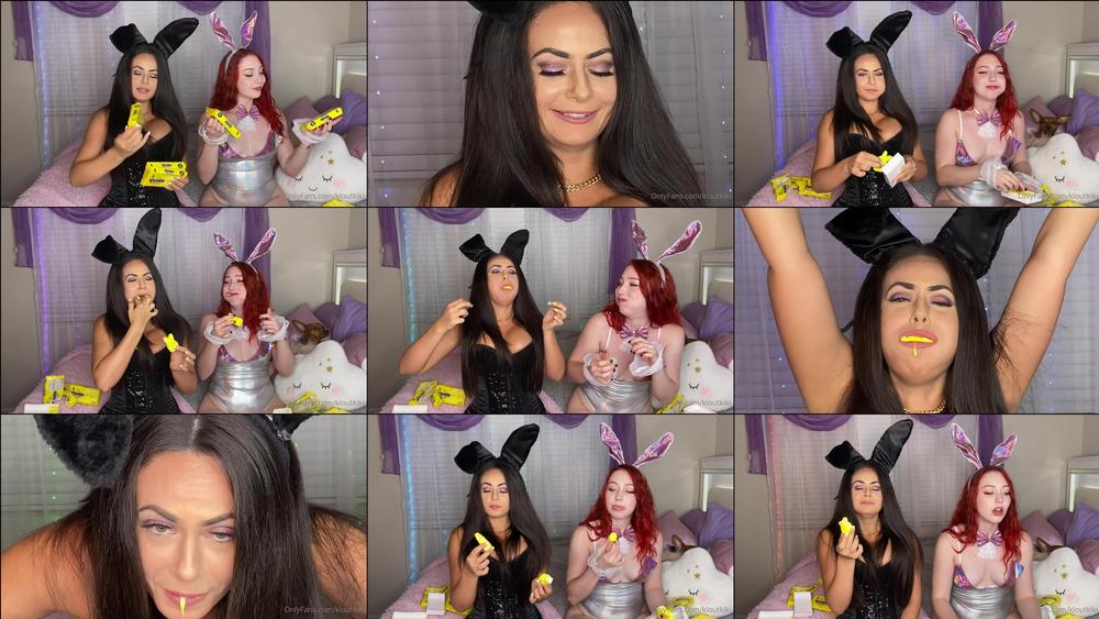 kloutkiki 03 06 2020 388257939 chubby bunny challange with ariettaadamsxxx