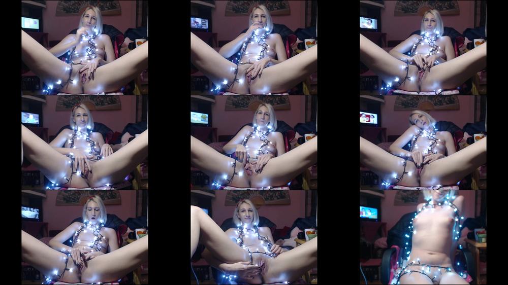 Cuteblonde666 Shiny Huge Clit Orgasm Cumming