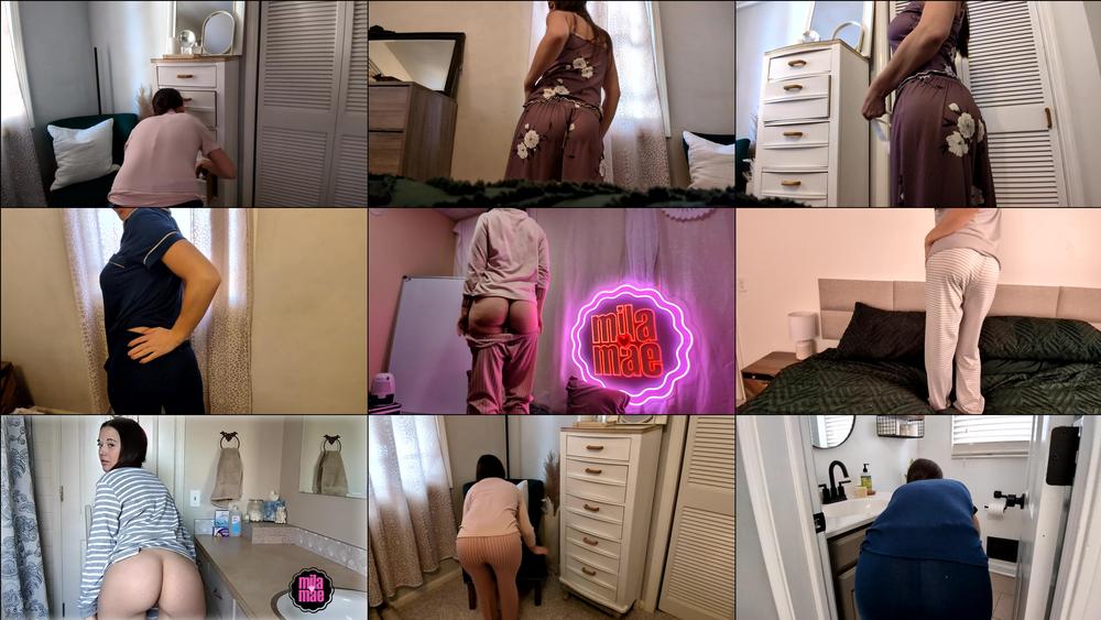 Bending Over in Pajamas - January 09, 2025