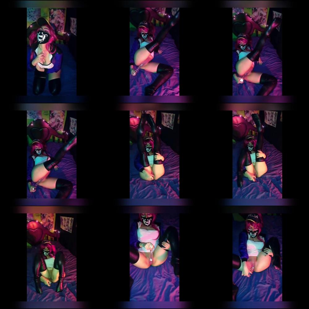 Cosplay Kda Akali Crystal Dildo 2