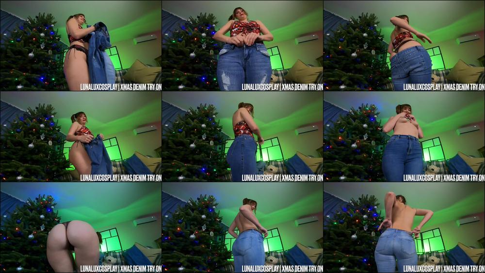 Holiday Denim Jeans Try On