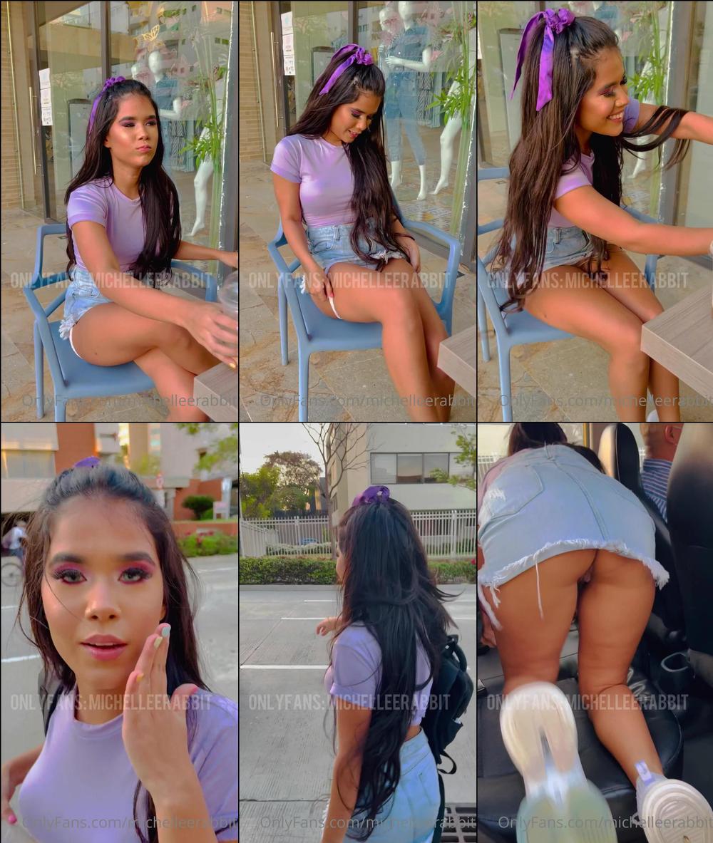 michelleerabbit 01 04 2021 2071029933 Me quito las PANTYS en PÃBLICO  â¤ï¸