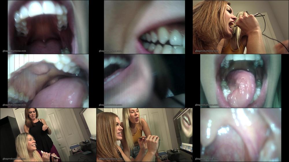 Ivy & Nikki - Endoscope Mouth Tour