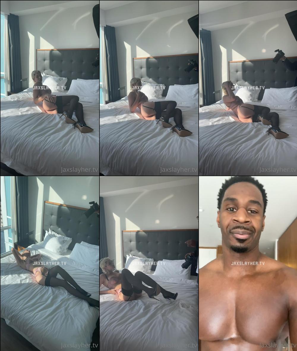 jaxslayher 02 05 2021 2099184860 BTS  @disciplesofdesire shooting photos of @skyebluewantsu .... me walking around naked 