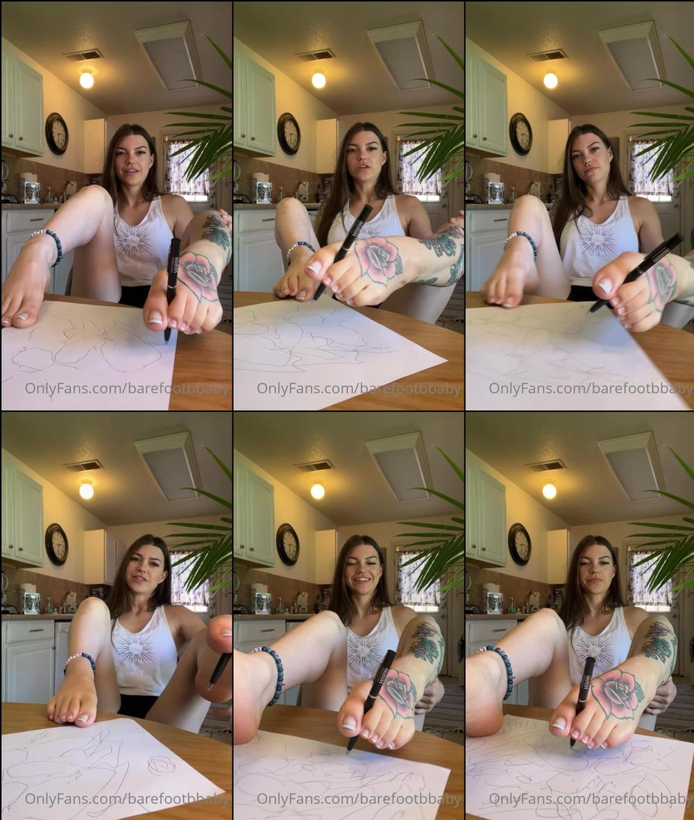 barefootbbaby 27 06 2022 2502775728 drawing with my feet 