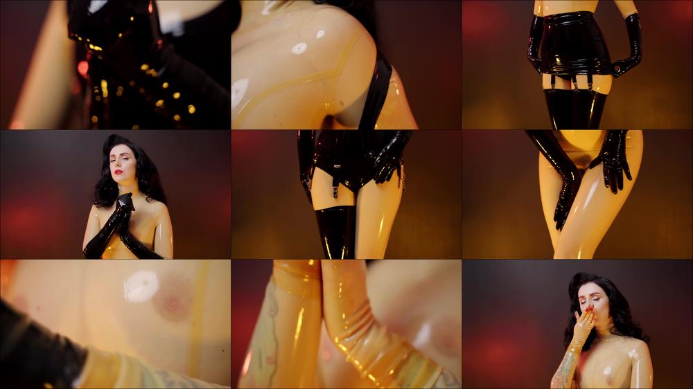 Goddess In Latex Teases You