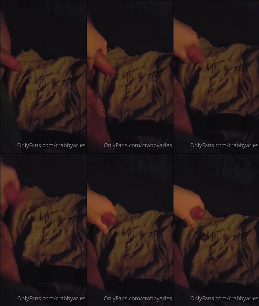 crabbyaries 17 02 2021 2034327734 Milking my cock for another load 