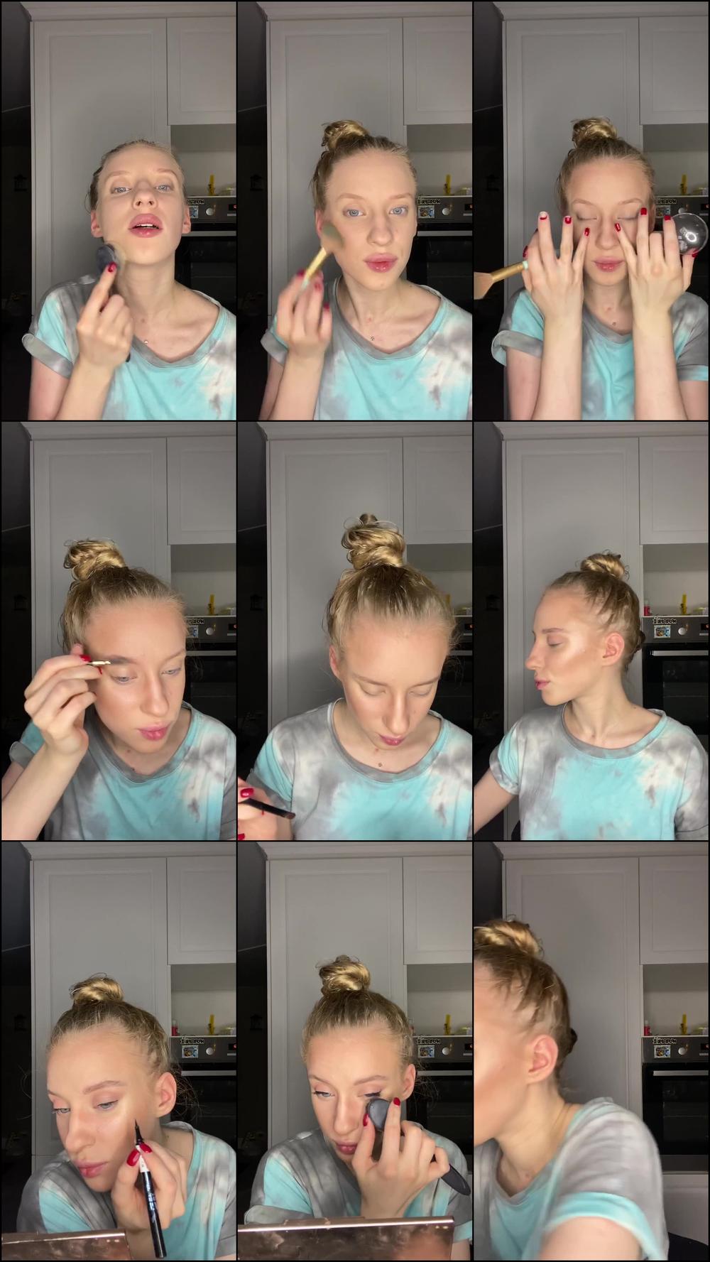 Doing make-up for you