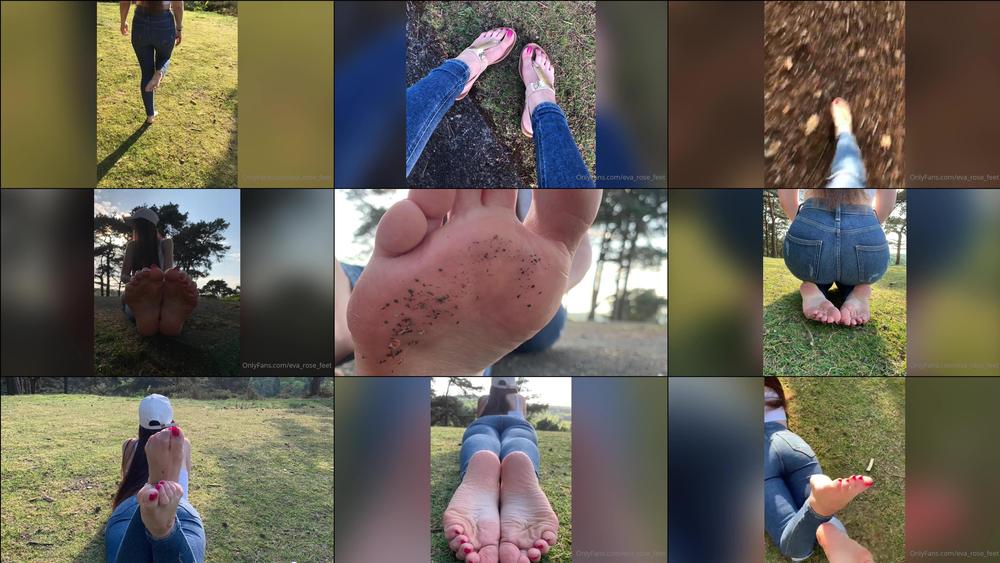 eva_rose_feet 01 07 2020 488738417 Who likes my Barefeet out in the woods 