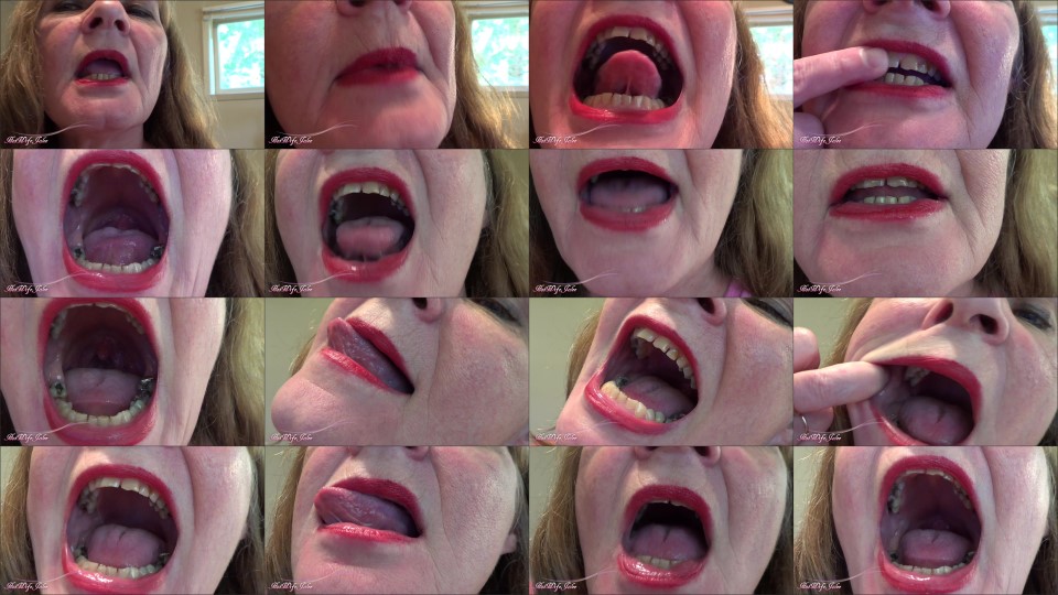 Hotwifejolee Open Mouth Tour Red Lips