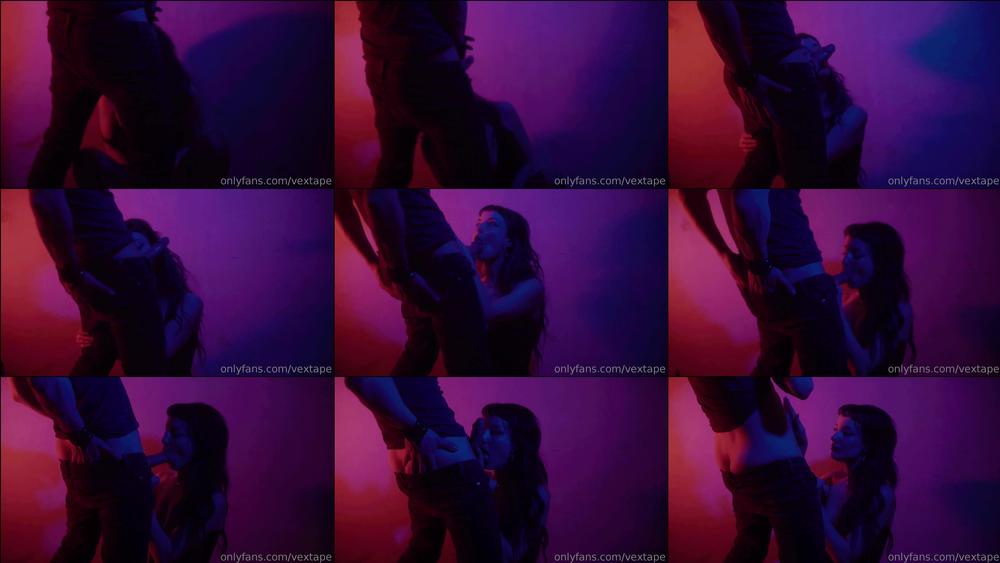 vextape 01 03 2019 23739373 Behind the scenes, extras from shooting a Four Chambers film with Parker.