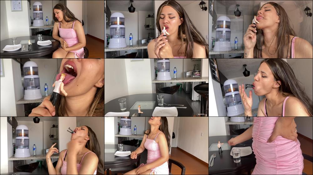 My giantess girlfriend missed me a lot - July 14, 2022