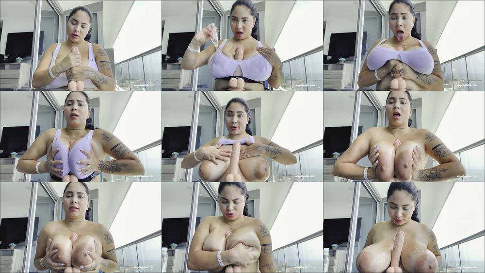 Kim Velez Handjob and Titjob Sports Bra