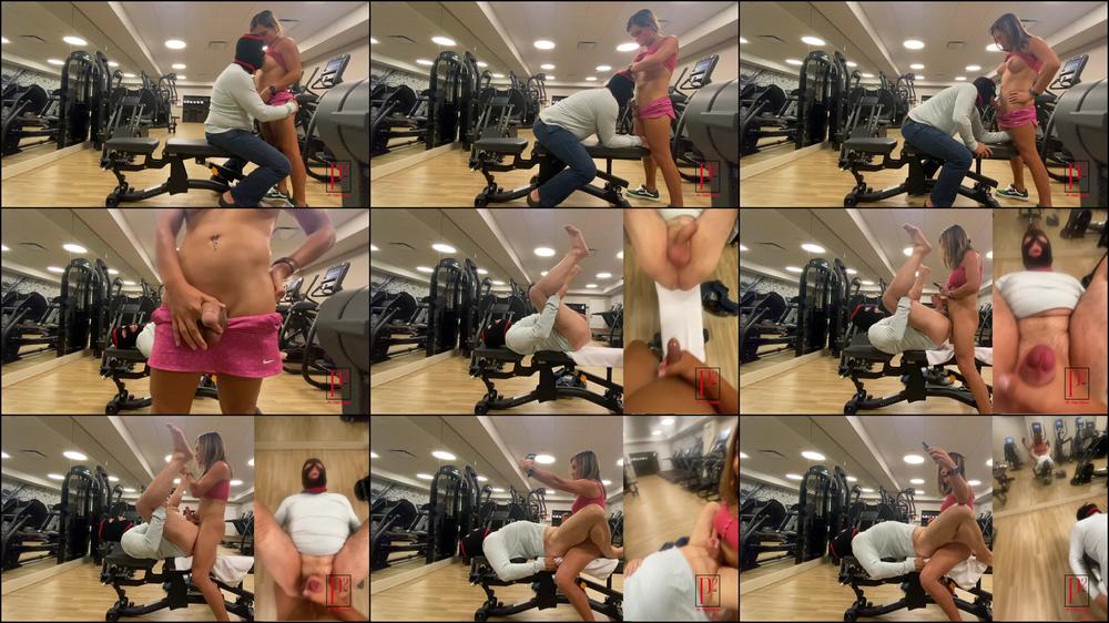 Ms Petra TOPS at the hotel gym