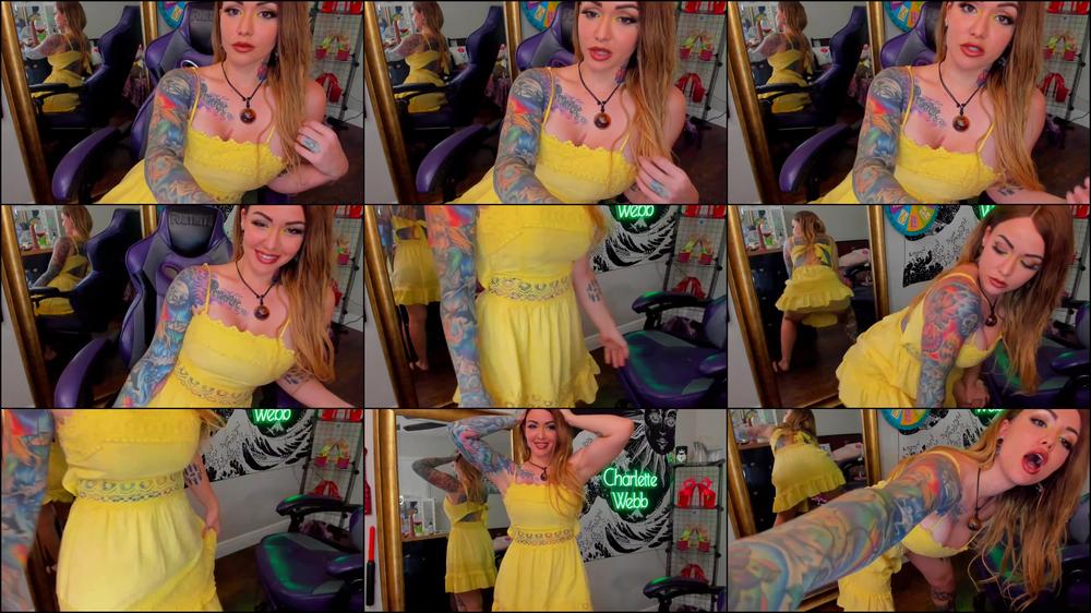 Yellow Dress Tease
