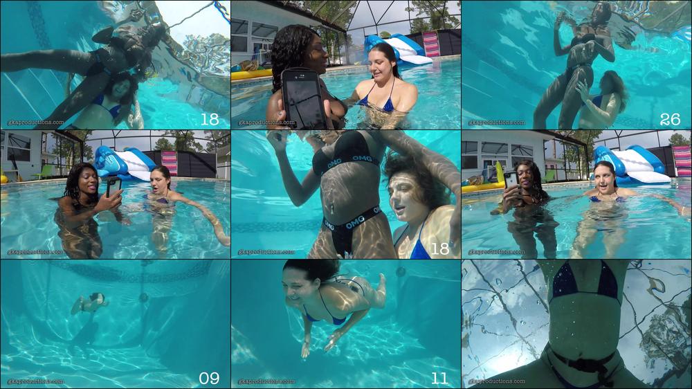 Paris & Sadie - Underwater Breatholding