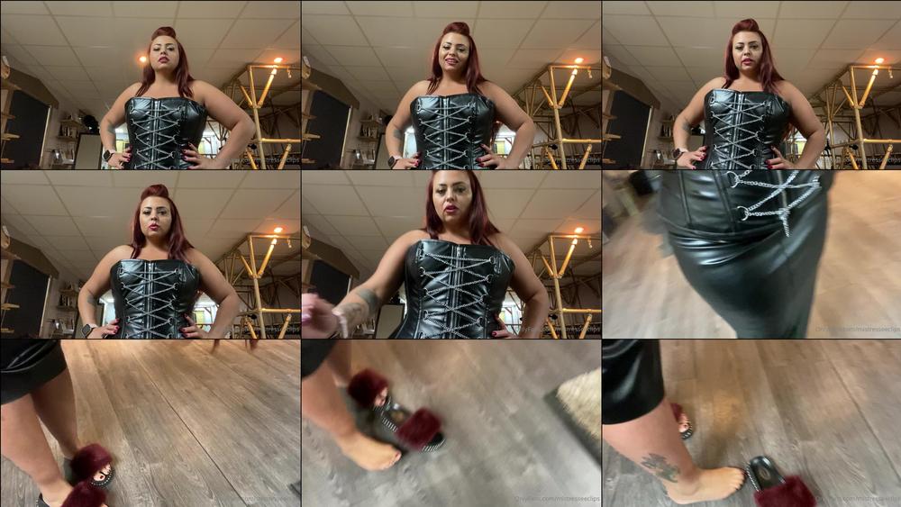 mistresseeclips 02 06 2021 2125504628 Fluffy shoes, dirty feet