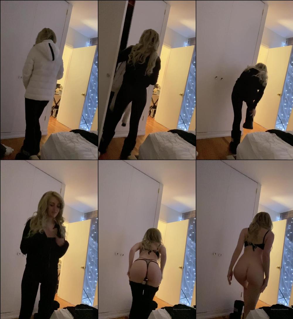 kweenflaxi 03 02 2020 140430578 Hey guys  Just got back from a fun weekend away.  _  POV  Me walking in the door, after a 
