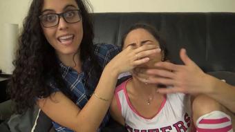 ROXANNE HAND OVER MOUTH SMOTHERS CLEO - July 17, 2022 (RoxieRaeFetish)
