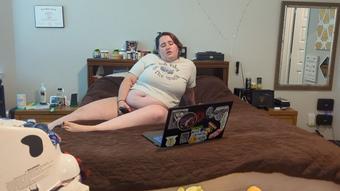 Masturbating to Porn Daddy Sent Me (VioletWanderer)