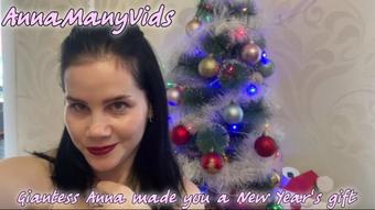 Annamanyvids Giantess Anna Made You A New Years Gift (AnnaManyVids)