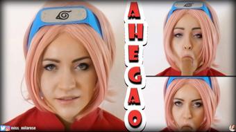 Sakura Haruno's Ahegao Blowjob (MissMilaRose)