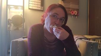 McDonald's wrap and fries mukbang - November 28, 2020 (AlleriaMystic)