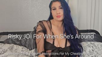 Risky JOI For When She's Around - January 21, 2025 (Freya Reign)