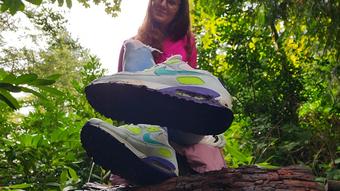 Lick & Sniff Muddy, Rainy Sneakers (Goddess Vanessa)