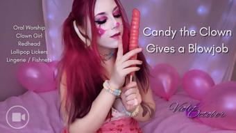 Candy The Clown Gives a Blowjob - 1080p (VioletOctober)