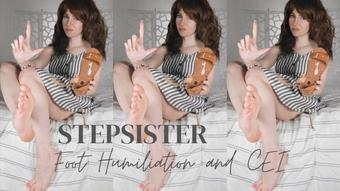 Stepsister Foot Humiliation and CEI - April 10, 2022 (TheTinyFeetTreat)