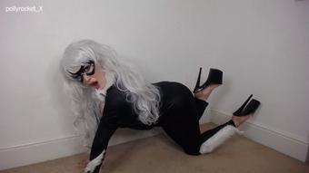 Black Cat Cosplay - Dildo riding - January 23, 2021 (LuluBlue_x)