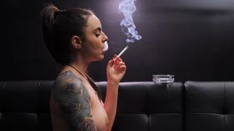 Smoking 120s Side Profile (Dani Lynn)