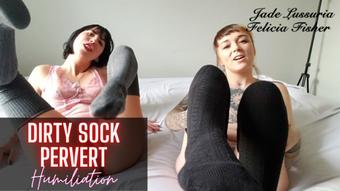 Dirty Sock Pervert Humiliation (jadelussuria)