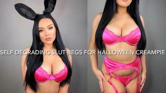 SELF-DEGRADING SLUT BEGS FOR CREAMPIE (Mia Jocelyn)