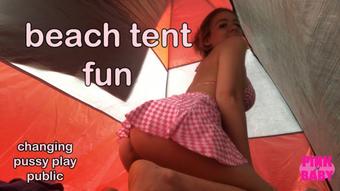 beach tent fun (pinkbaby24)